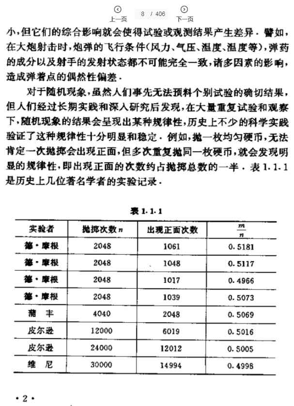 2021.6.14 [电子书][E书][书]概率论与数理统计扫描版PDF 百度网盘会员VIP免费下载