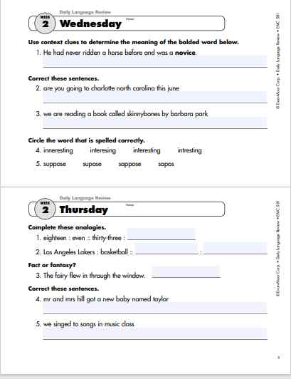 2021.7.22 Evan-Moor Educational Publishers. Daily Language Review, Grade 3 高清版本百度网盘会员VIP免费下载