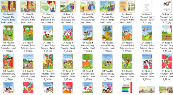 Ladybird出版的《Read It yourself 》分级阅读绘本1-4级共52册pdf+音频百度网盘下载