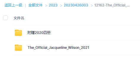 The Official Jacqueline Wilson 杂志2021年合集高清PDF百度网盘会员vip免费下载freedownload