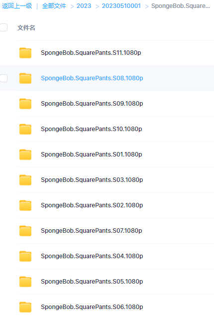动画片《海绵宝宝SpongeBob SquarePants》英文版1-11季241集全1080p打包下载会员freedownload